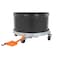 Vestil Bright Zinc Finish Multi-Purpose Drum Dolly Hard Rubber Casters 900 lb DRUM-QUAD-H - alternate 6